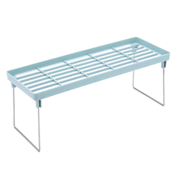 égouttoir à étage bleu