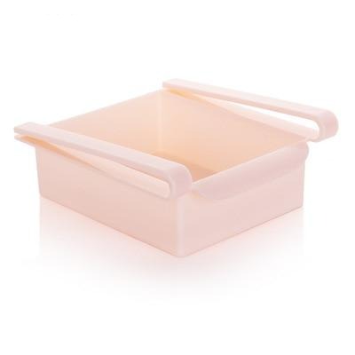 Bac compartiment frigo rose