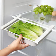 Bac de rangement frigo blanc