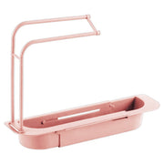panier égouttoir pour l'évier rose