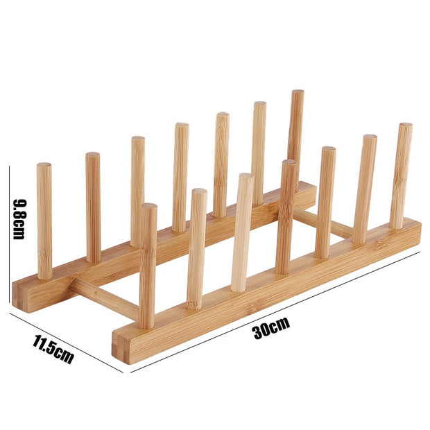 Porte assiette en bois