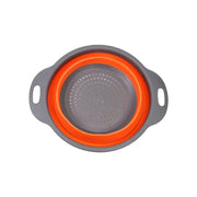 passoire pliable orange grise