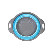 passoire pliable bleue