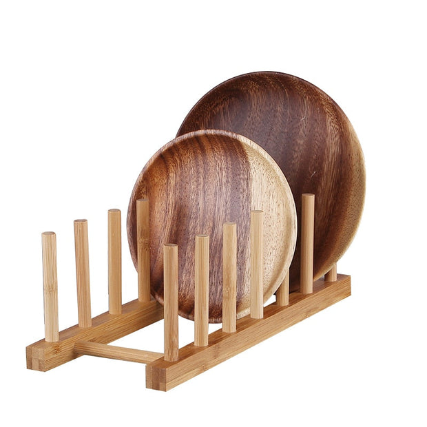 Porte assiette en bois