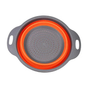 grande passoire pliable orange