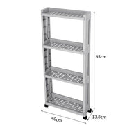 Etagère poulie mobile mesures
