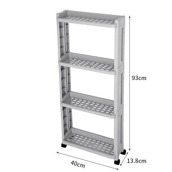 Etagère poulie mobile mesures
