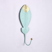 Crochet en forme de feuille